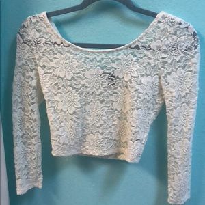 Lace Crop Top